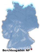 Nationalpark Berchtesgaden Deutschland Karte