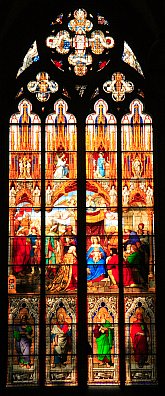 Cologne Cathedral glass window