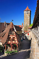 Rothenburg ob der Tauber, City Wall